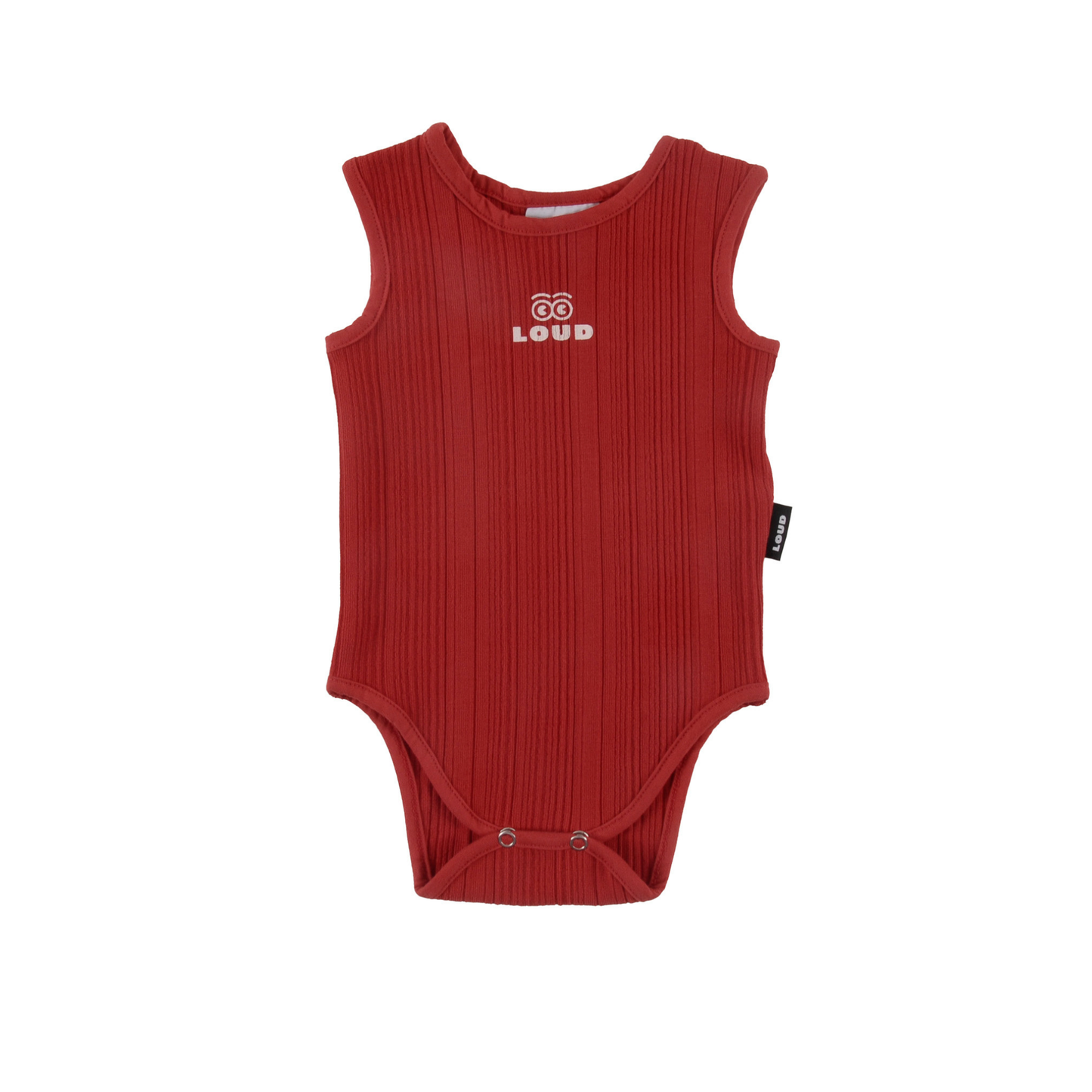 Loud Red Granita Romper