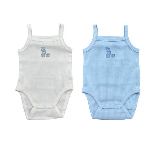 Kipp Baby Blue Baby Blocks Onesie Set