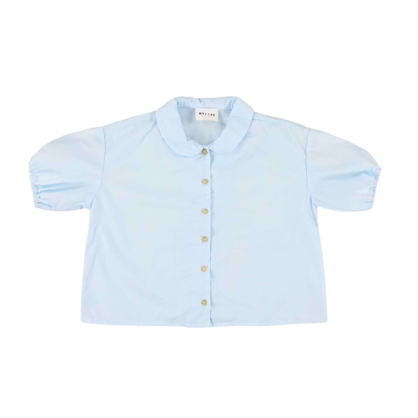 Morley Delicate Blue Xanon Check Top