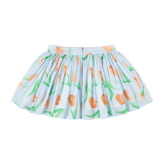 Morley Sky Tulip Spring Skirt