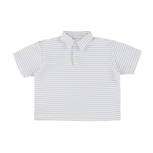 Morley Sky Wim Gil Short Sleeve Polo