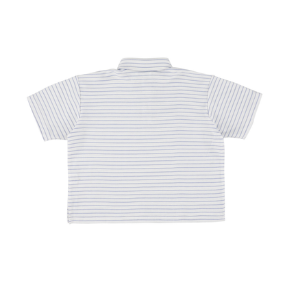 Morley Sky Wim Gil Short Sleeve Polo