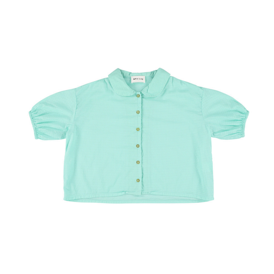 Morley Ice Green Xanon  Top