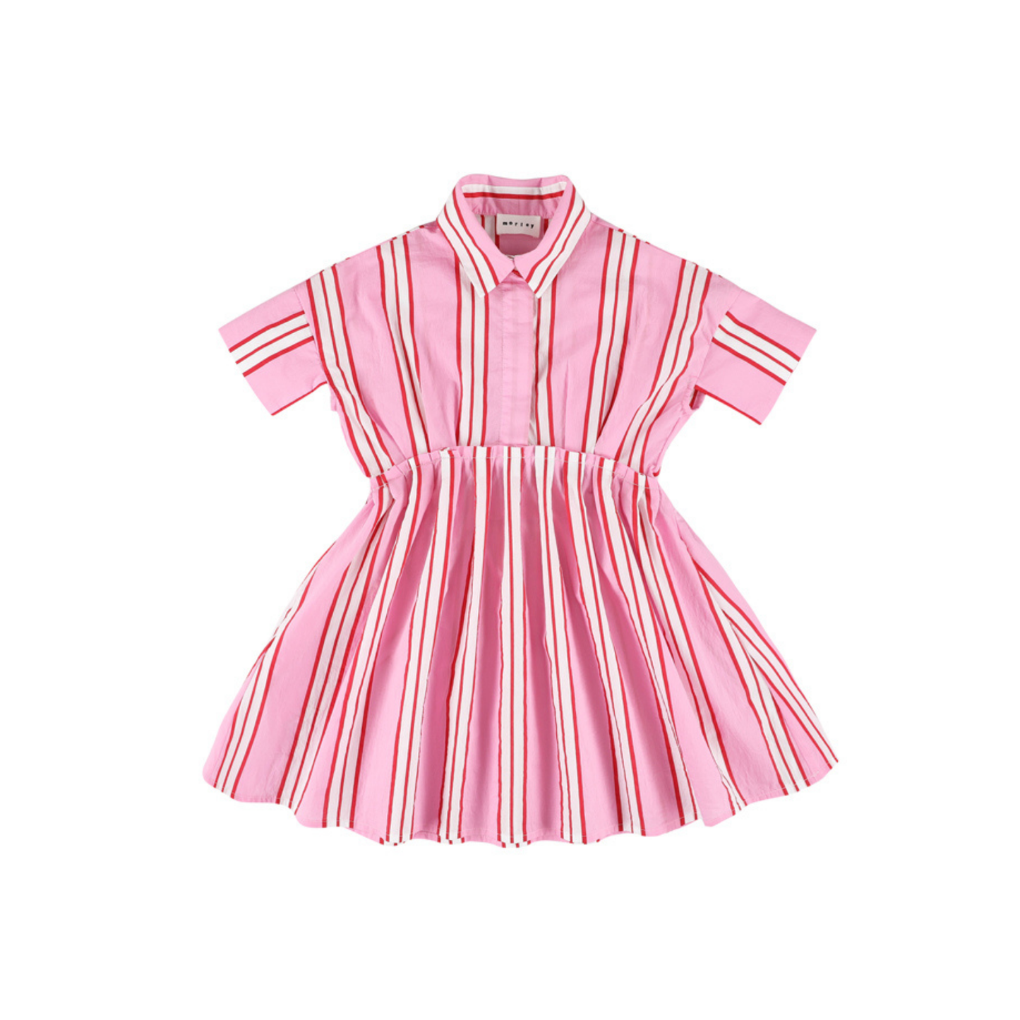 Morley Pink Xoe Crazy Stripe Dress