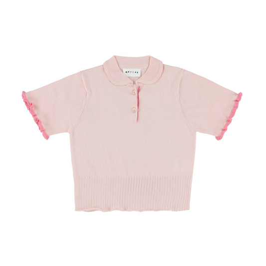 Morley Blush Xaby Soft Knit Top
