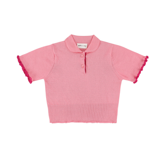 Morley Pink Xaby Soft Knit Top