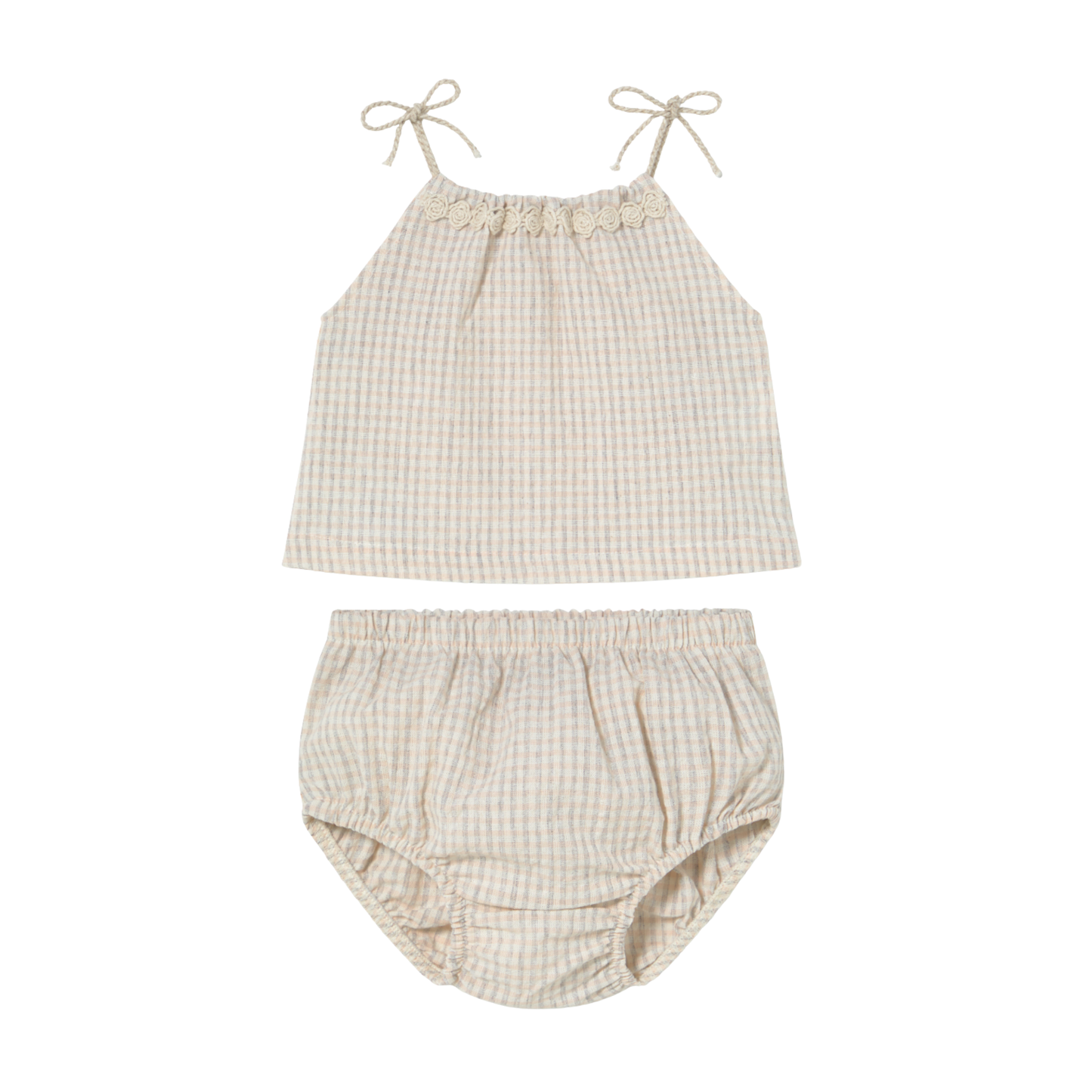 Li & Me Candy Sleeveless Blouse Bloomer Set