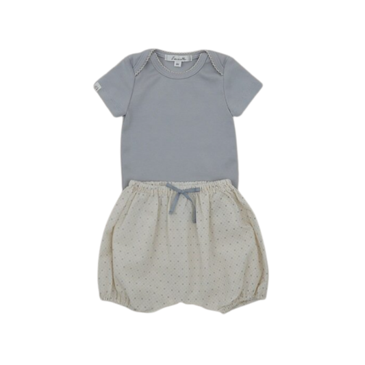 Louisiella Blue Liliane T Shirt Set