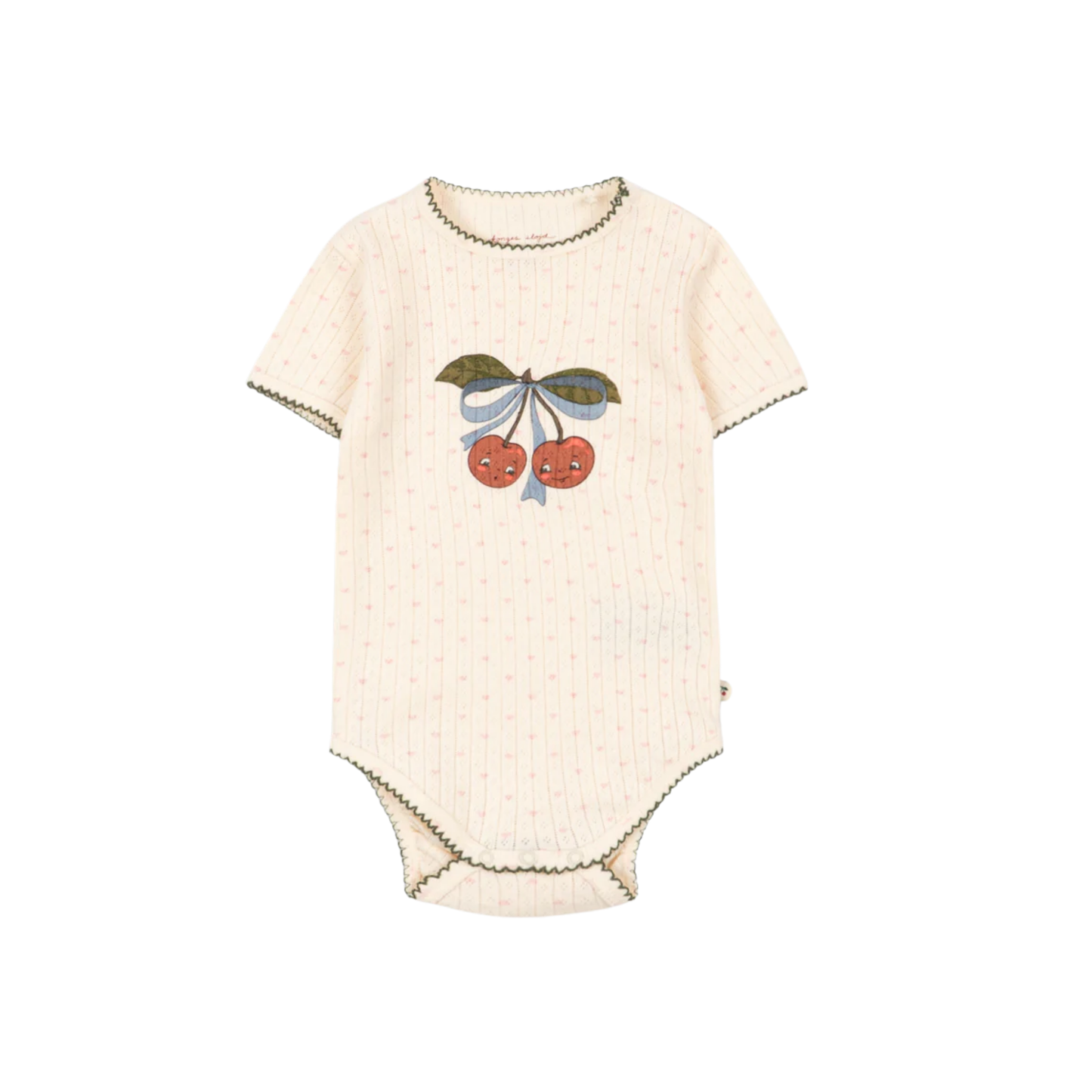 Konges Slojd Minnie Coeur Minnie Short Sleeve Romper