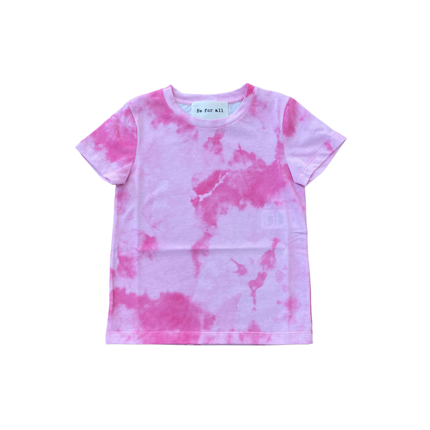 Be for all Neon Pink Tie Dye Short Sleeve Tee