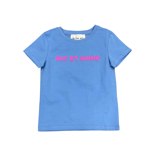 Be for all Cobalt Here and Now Short Sleeve Tee