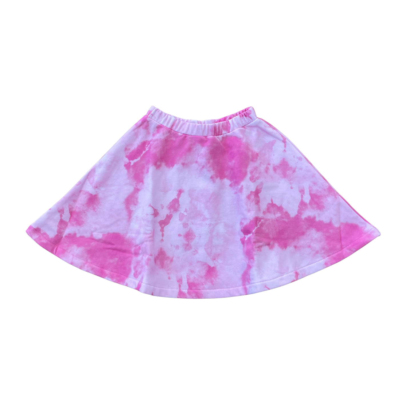 Be for all Neon Pink Tie Dye Short Skirt