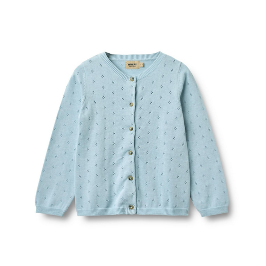 Wheat Summer Sky Maia Knit Cardigan