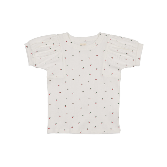 Analogie White Denim Capsule Tee Short Sleeve