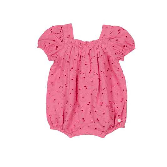 Tartine Et Chocolat Violet Short Sleeve Romper