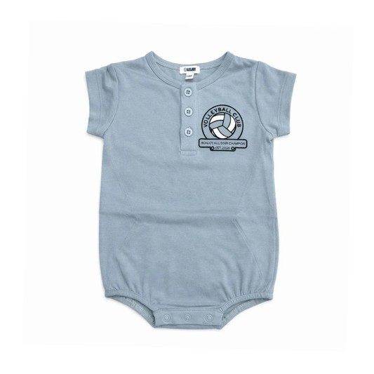 Bonjoy Cloud Blue Volleyball Club Romper