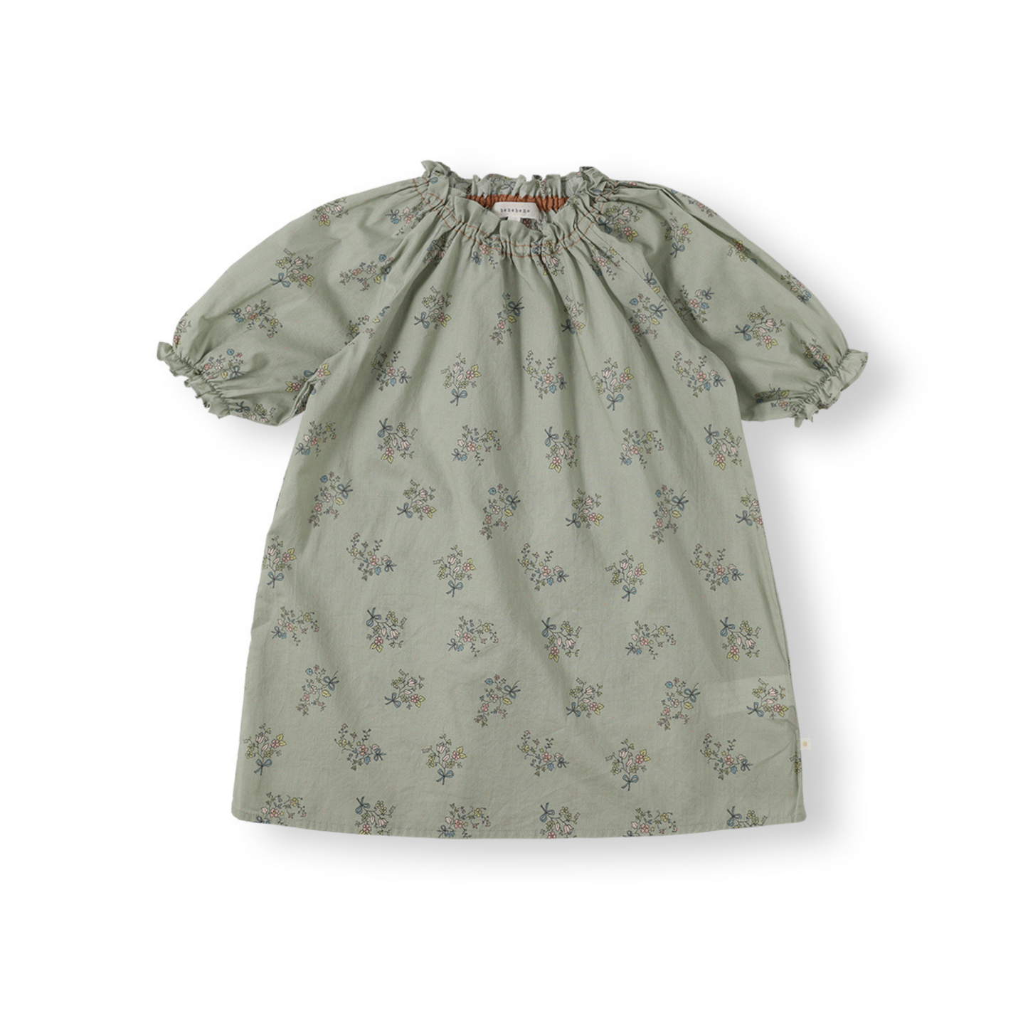 Bene Bene Khaki Camille Frill Dress
