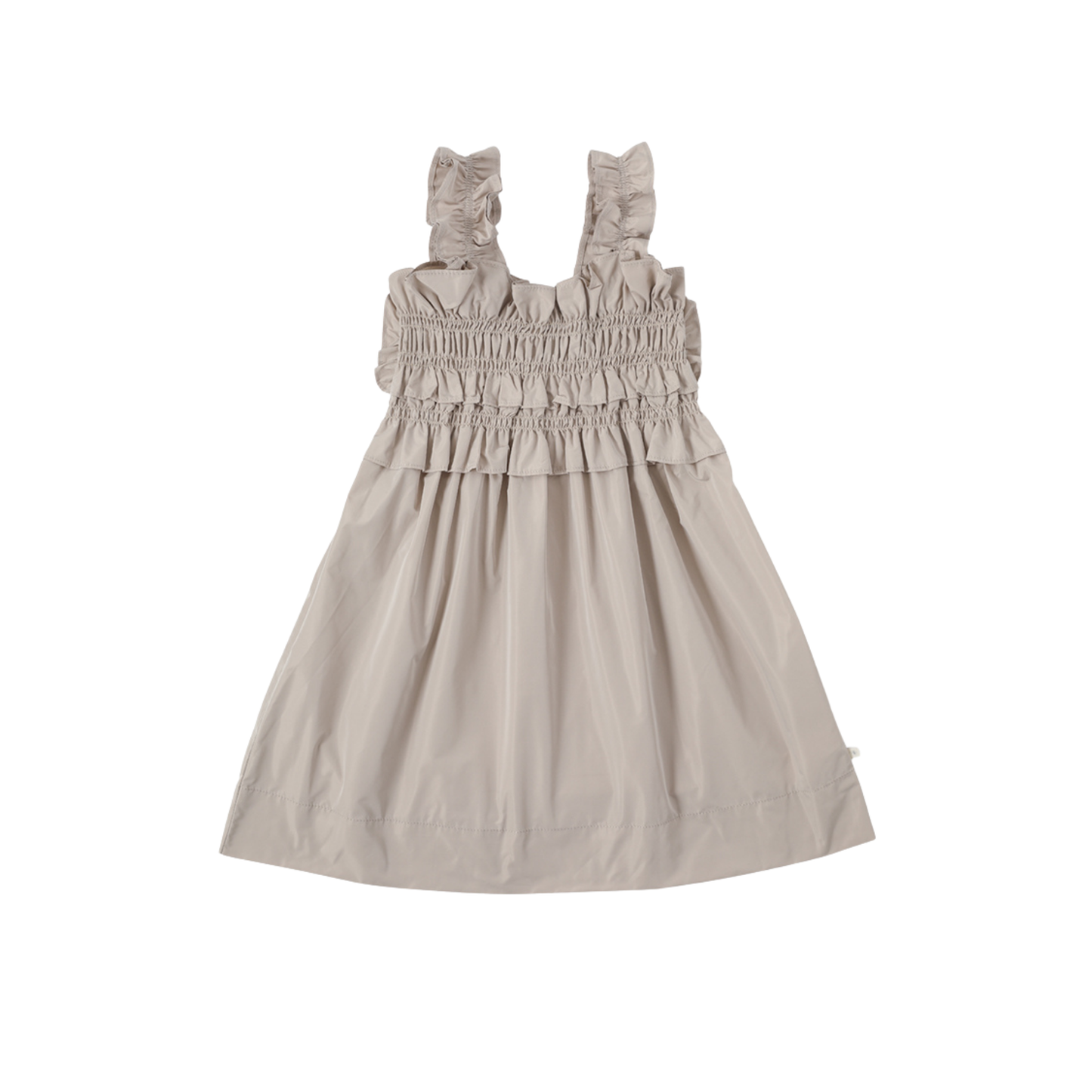 Bene Bene Grayish Pink Frill Bustier Dress
