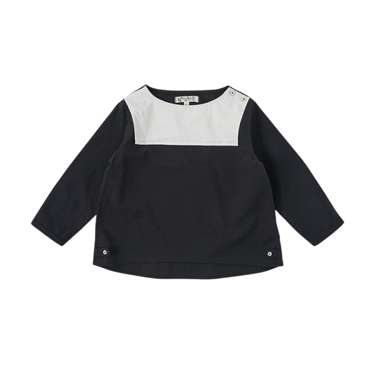Bene Bene Navy Marine Collar Blouse