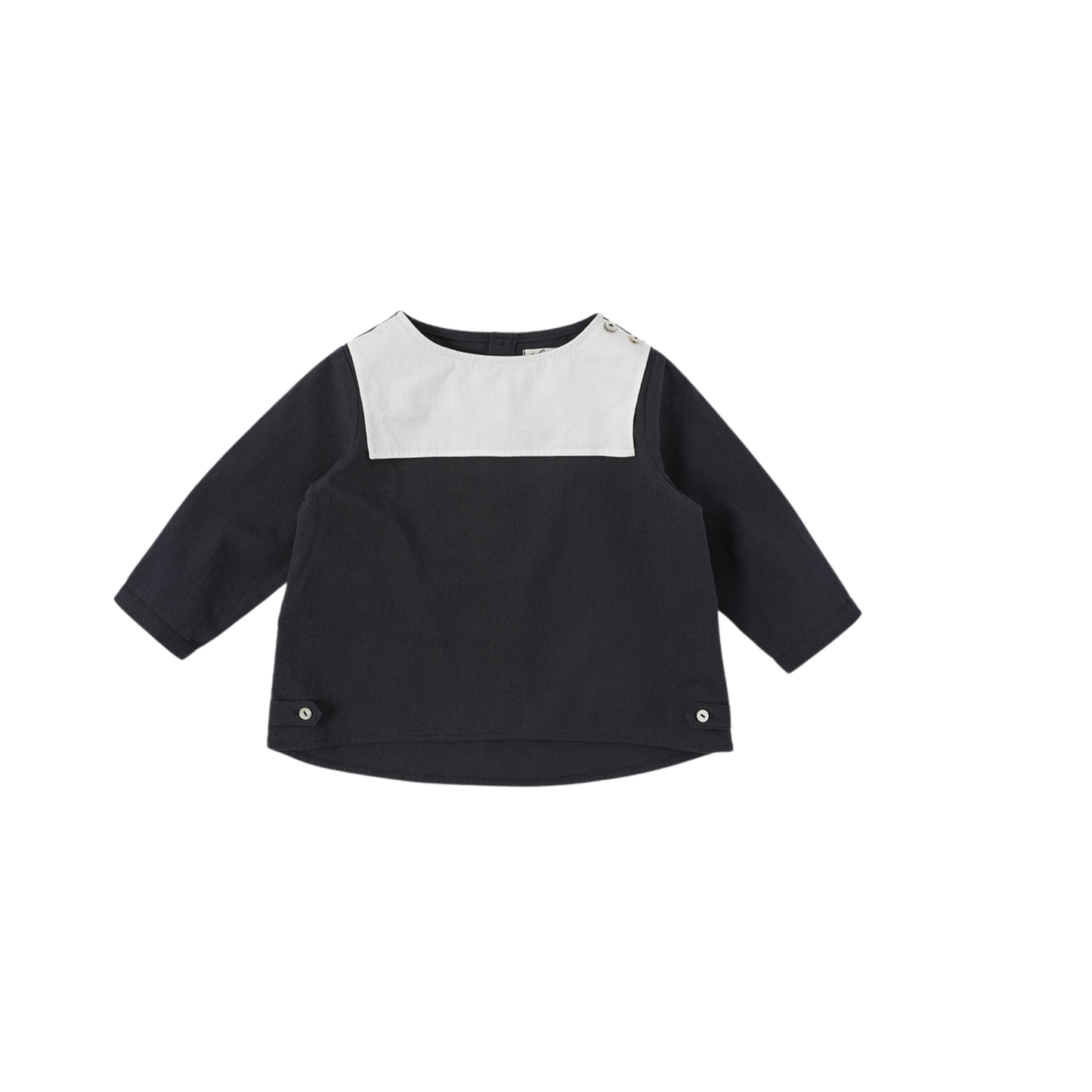 Bene Bene Navy Infant Marine Collar Blouse