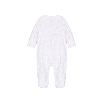 Patachou Pink/White Footie