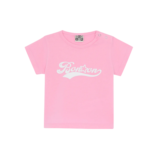 Bonton Rose Infant Logo Short Sleeve Tee