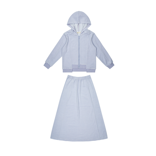 Crew Swim Lavender Sorbet Terry Maxi Set