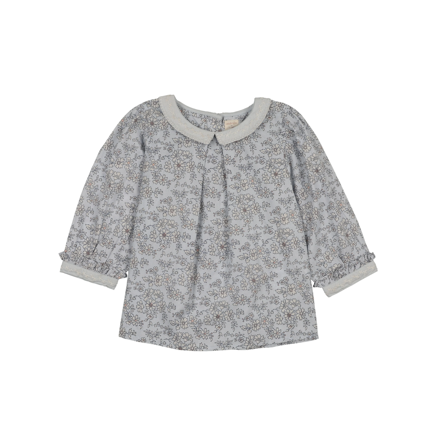 Analogie Clear Blue Mountain Meadows Blouse