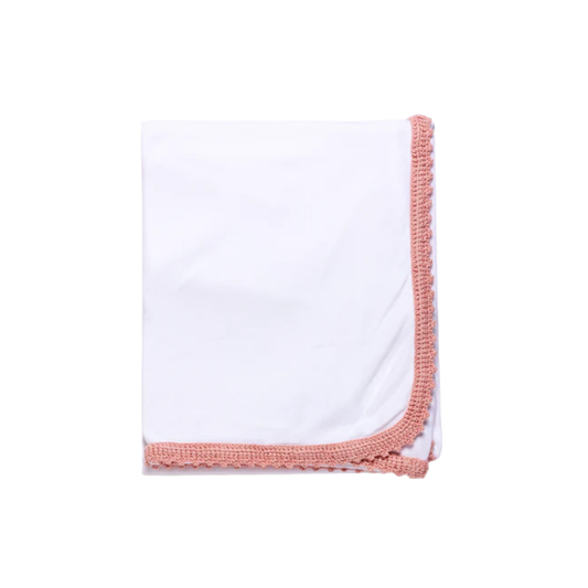 Yaarn Cotton Candy/Beige  Interlock Swaddle