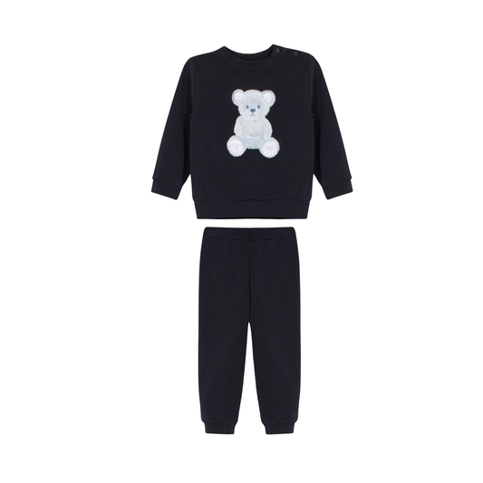 Patachou Marine Teddy Pants Set