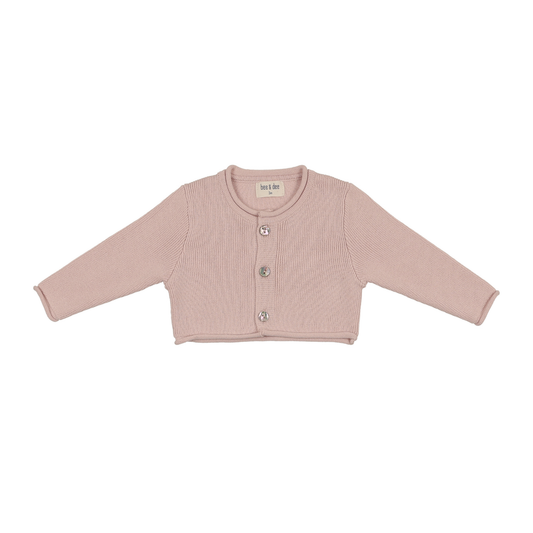 Bee And Dee Rose Knit Cardigan