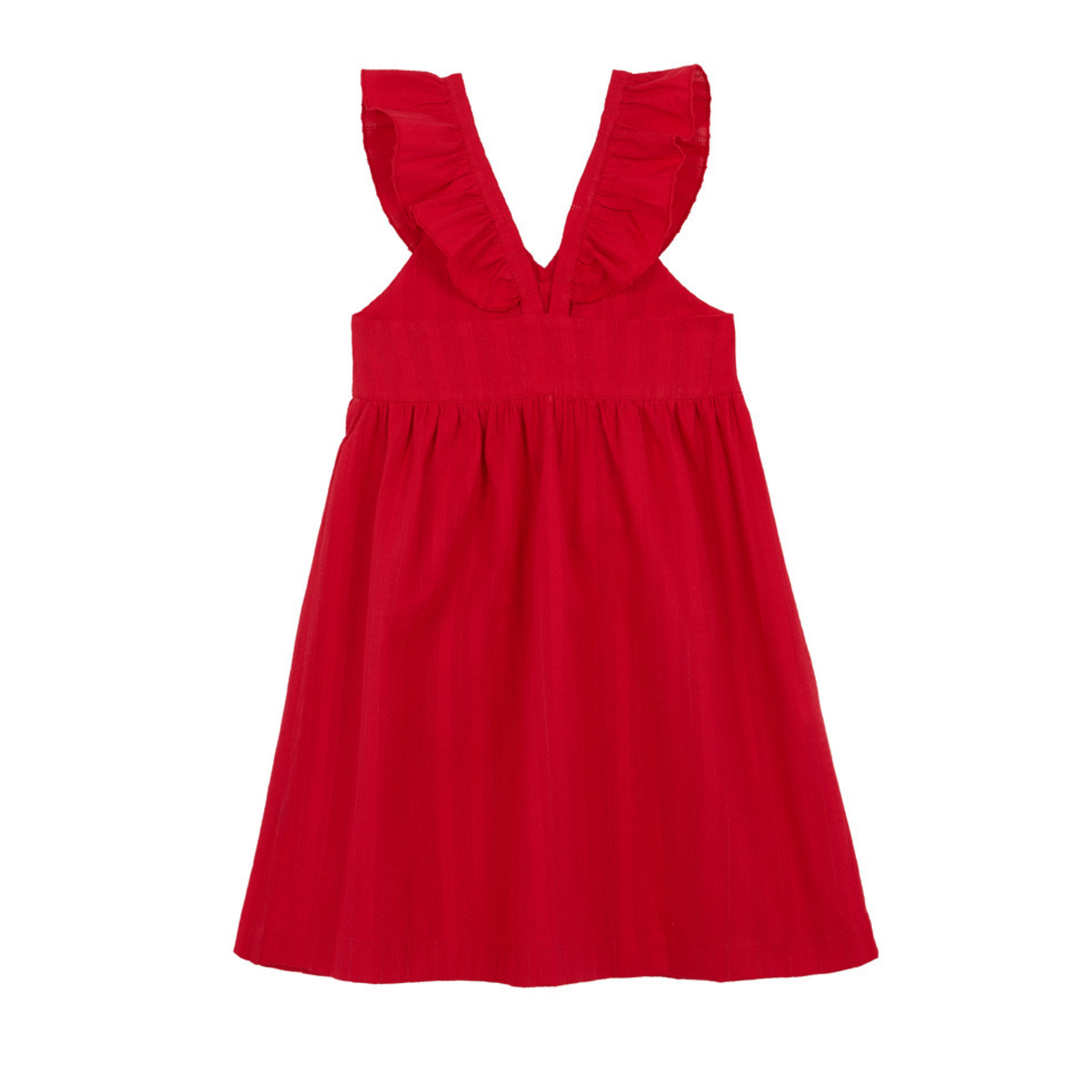 Birinit Red Chili Midi Dress