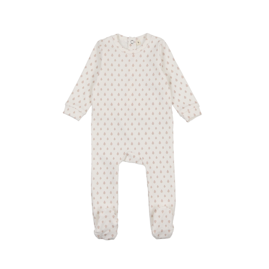 Bonjoy Blooming Pink Blooming Baby Footie