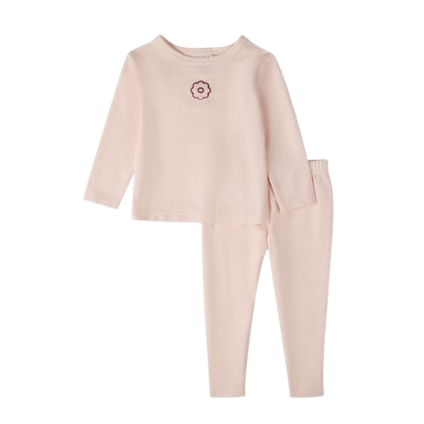 MiniMoi A Little Flower Power 2 Pc Pajama Set