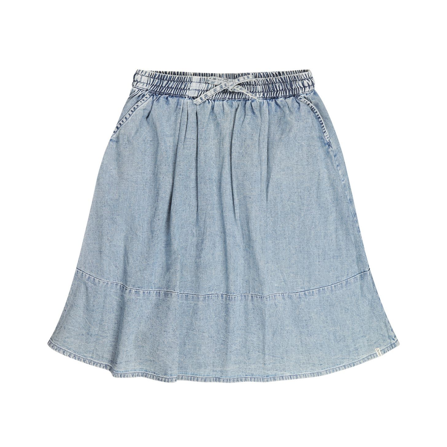 Tumble N Dry Light Stonewash Piron Denim Skirt