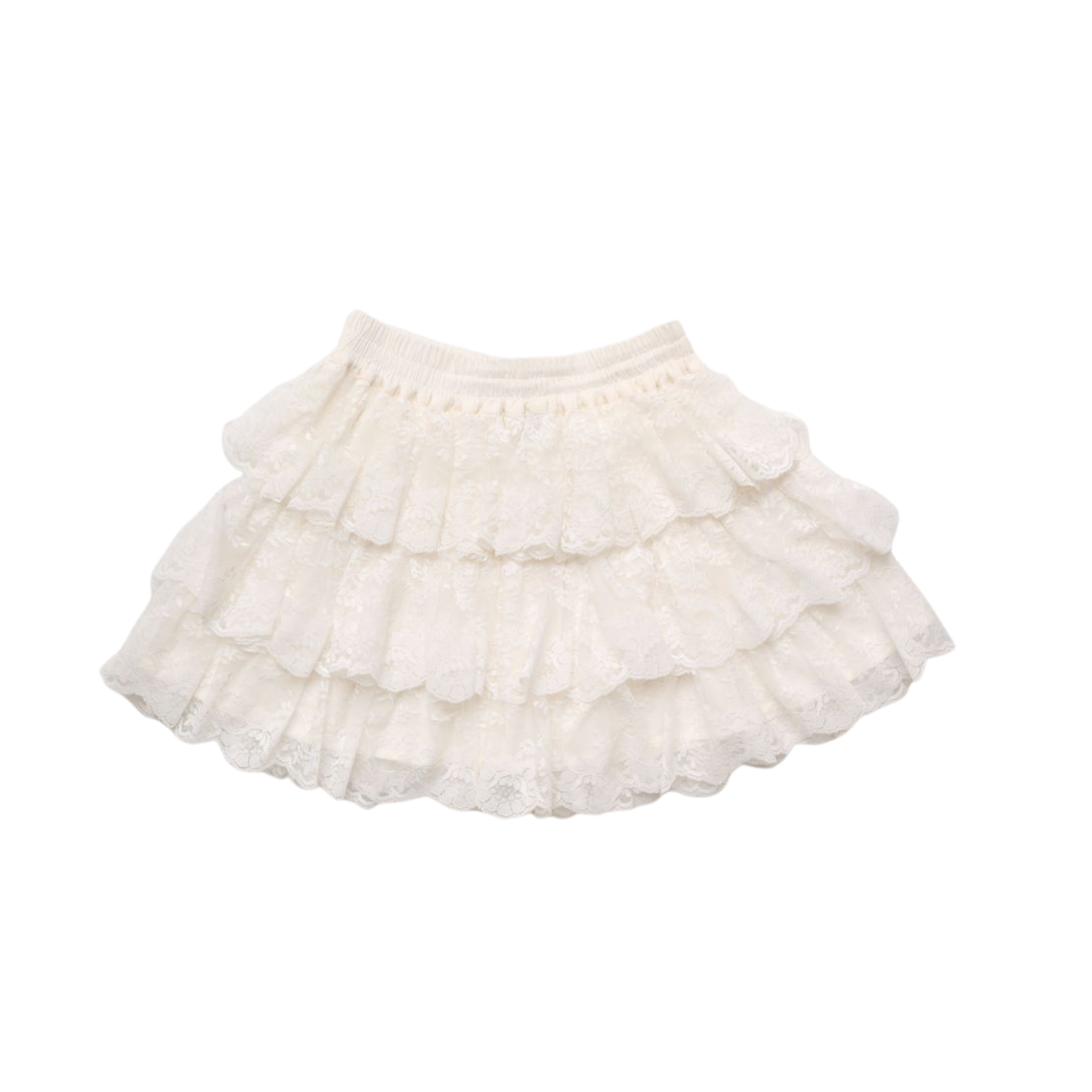 Early Sunday Ivory Melissa Ruffle Skirt