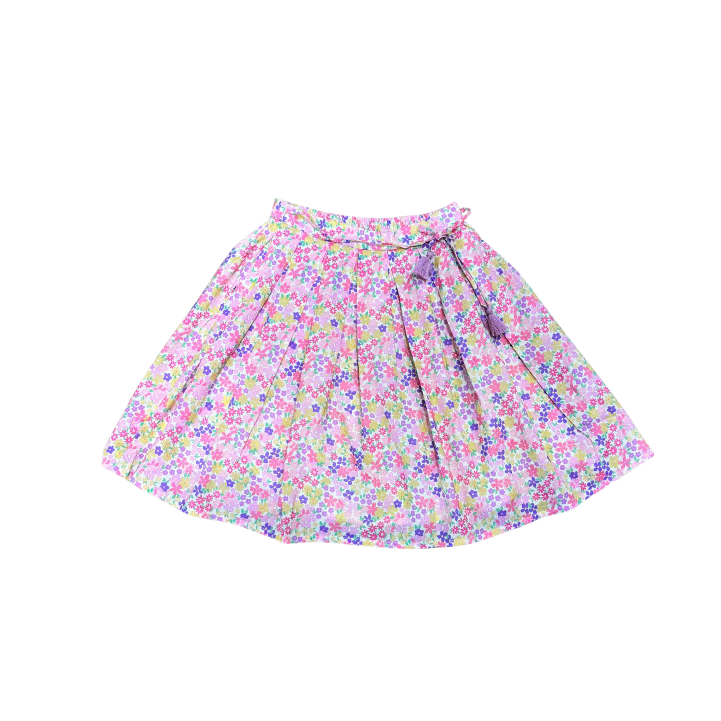 Early Sunday Purple Ruth Emma Floral Skirt