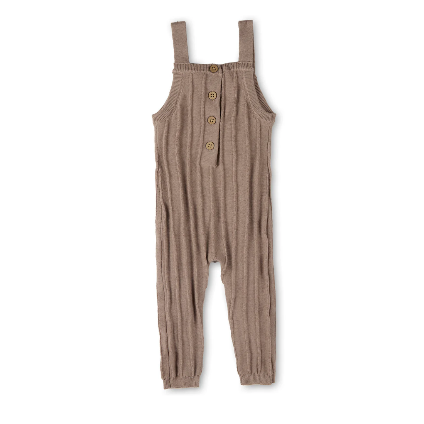 MiniMoi 3D Striped Knit Jumpsuit