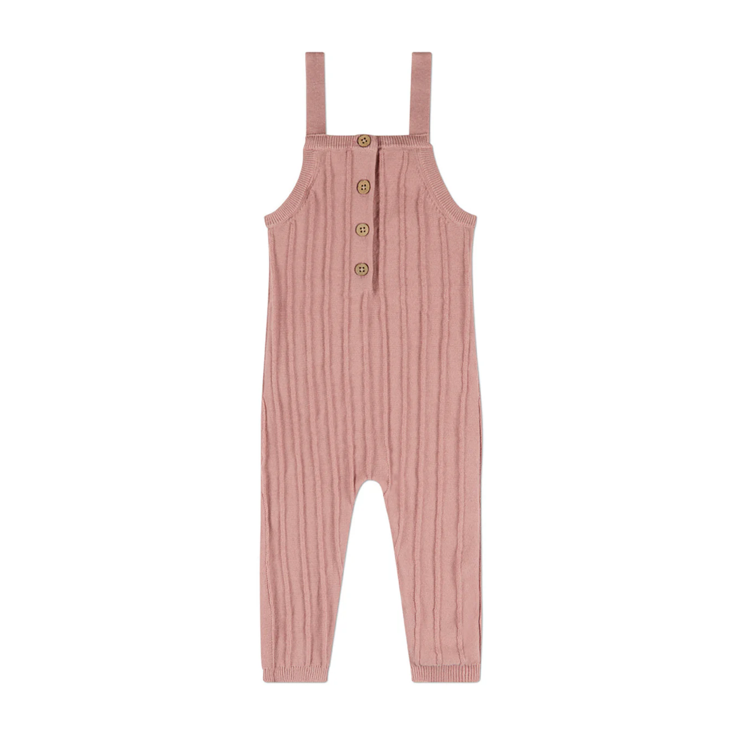 MiniMoi 3D Striped Knit Jumpsuit