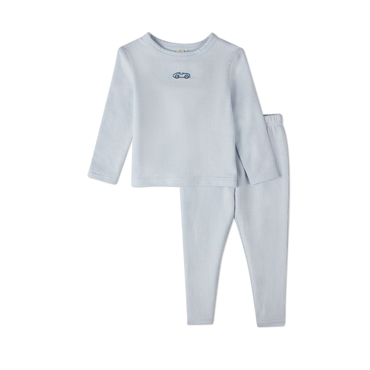 MiniMoi Vintage Race Car 2 Pc Pajama Set