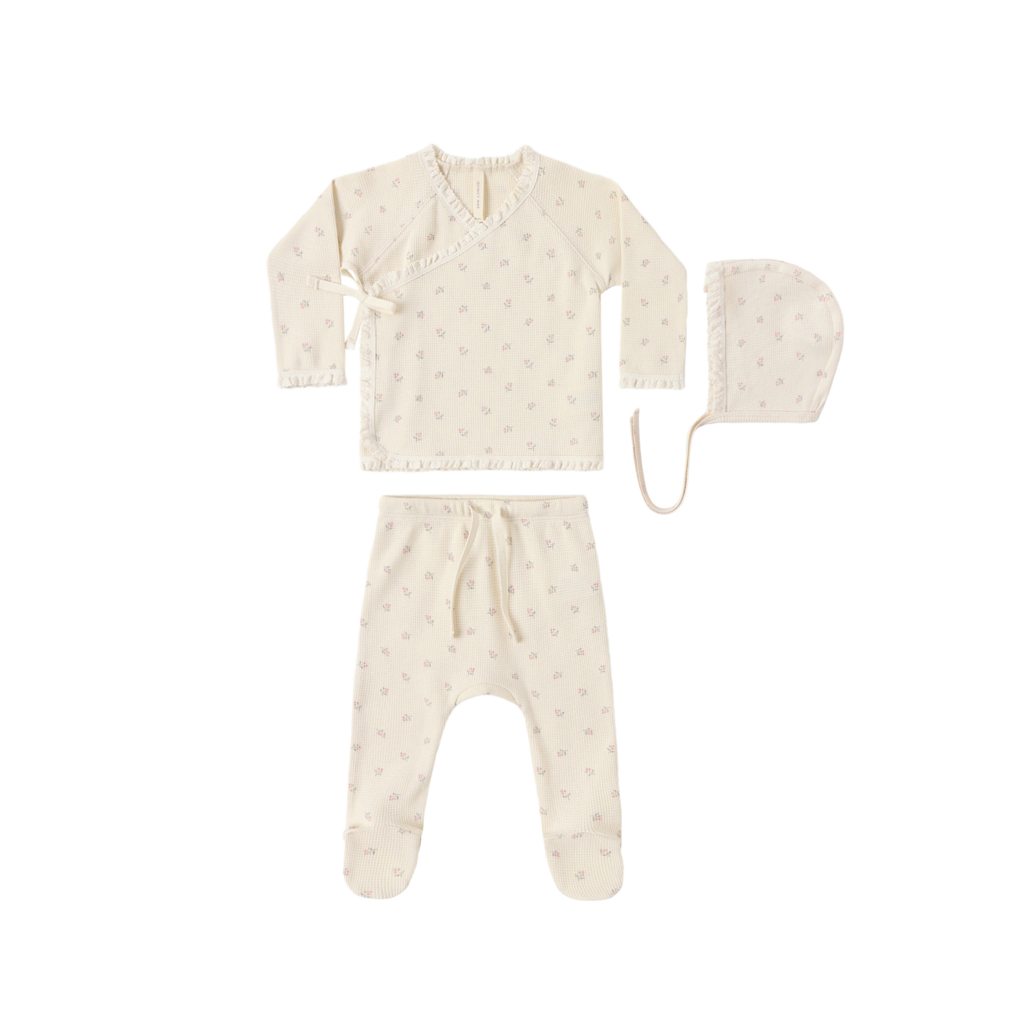 Quincy Mae Natural Ditsy Take Home Set