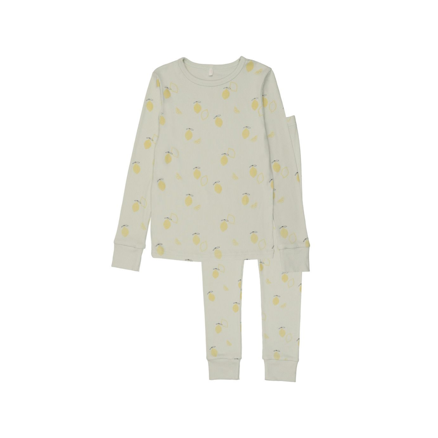 Pouf Mint Lemon Print Pajama