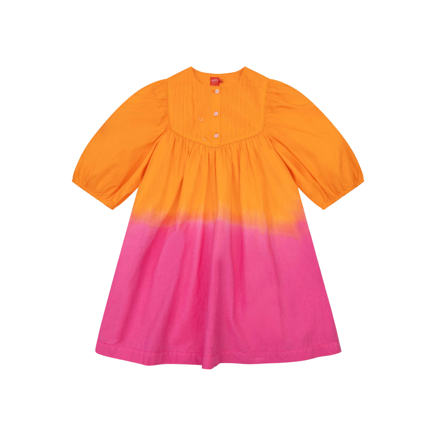 Oilily Orange Deevika Gradient Dress