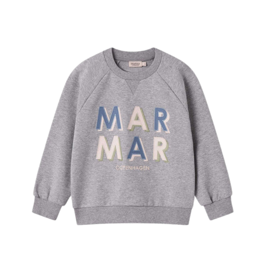 Marmar Blue Logo Infant Theos Long Sleeve Sweatshirt