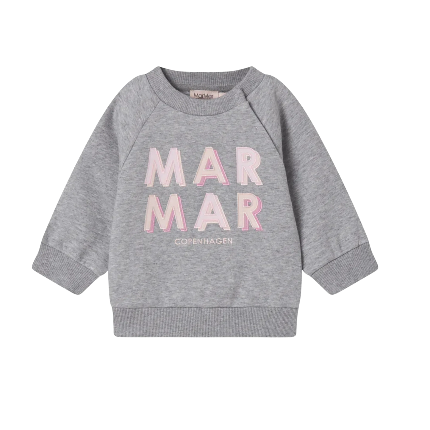 Marmar Pink Logo Infant Theos Long Sleeve Sweatshirt