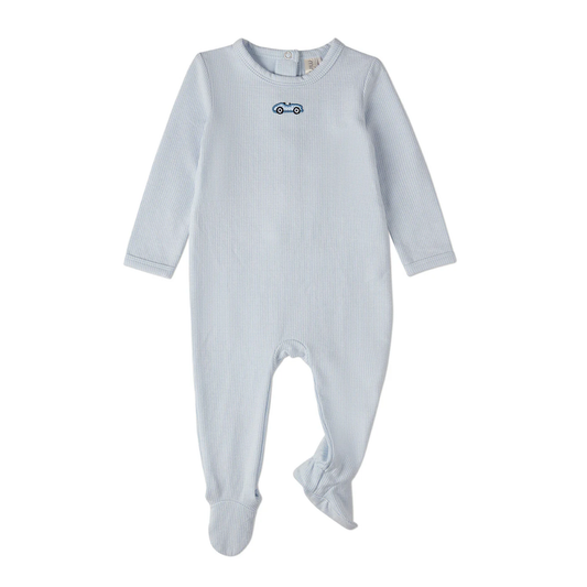 MiniMoi Vintage Race Car Footie