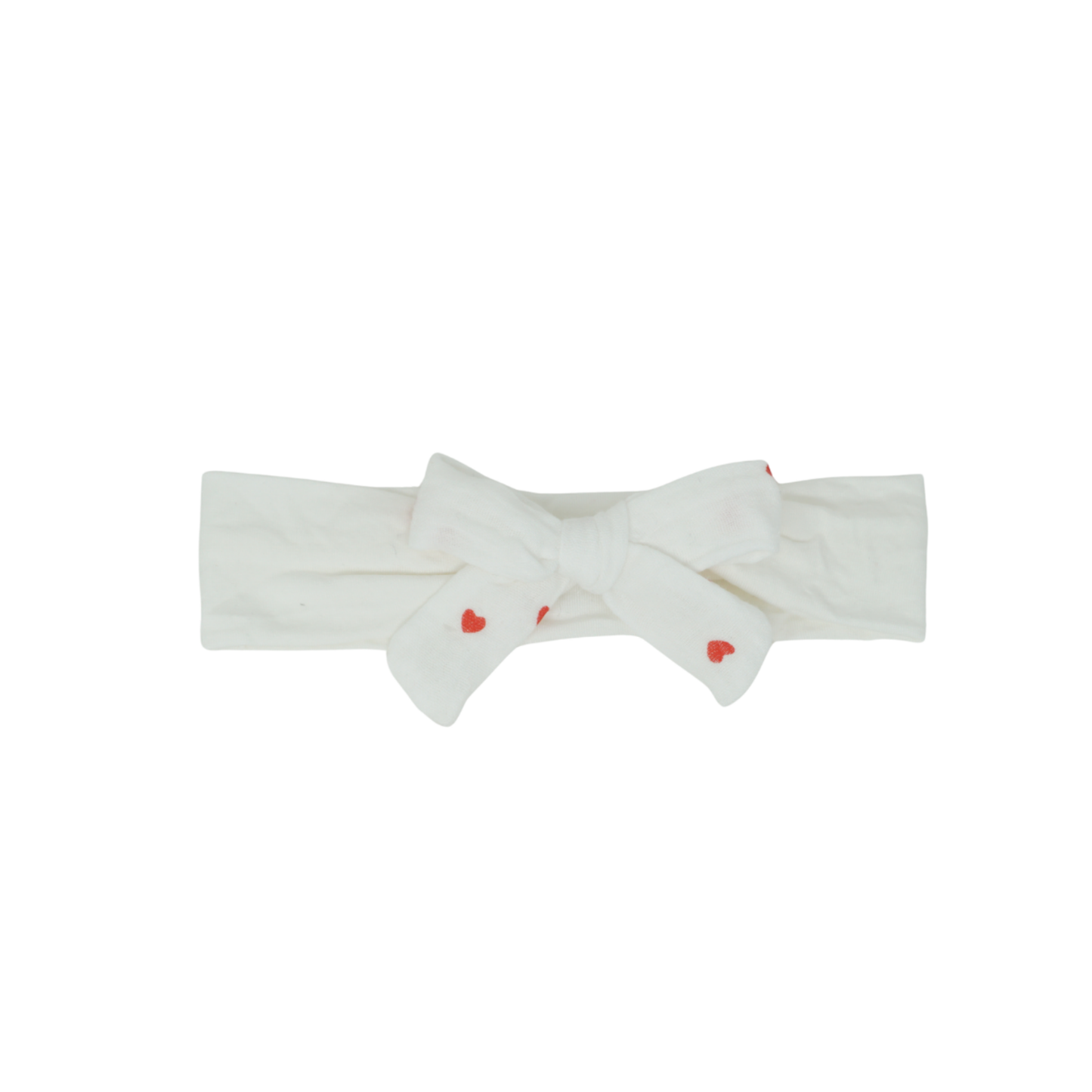 Bandeau White/Red Hearts Assorted Prints Collection Baby Modal Band