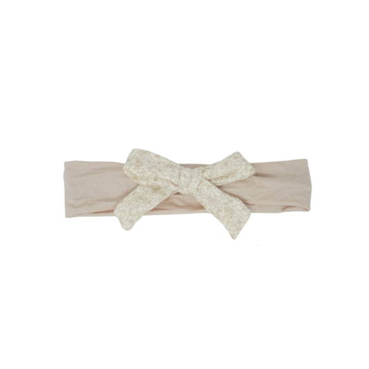 Bandeau Cream/Beige Floral Assorted Prints Collection Baby Modal Band