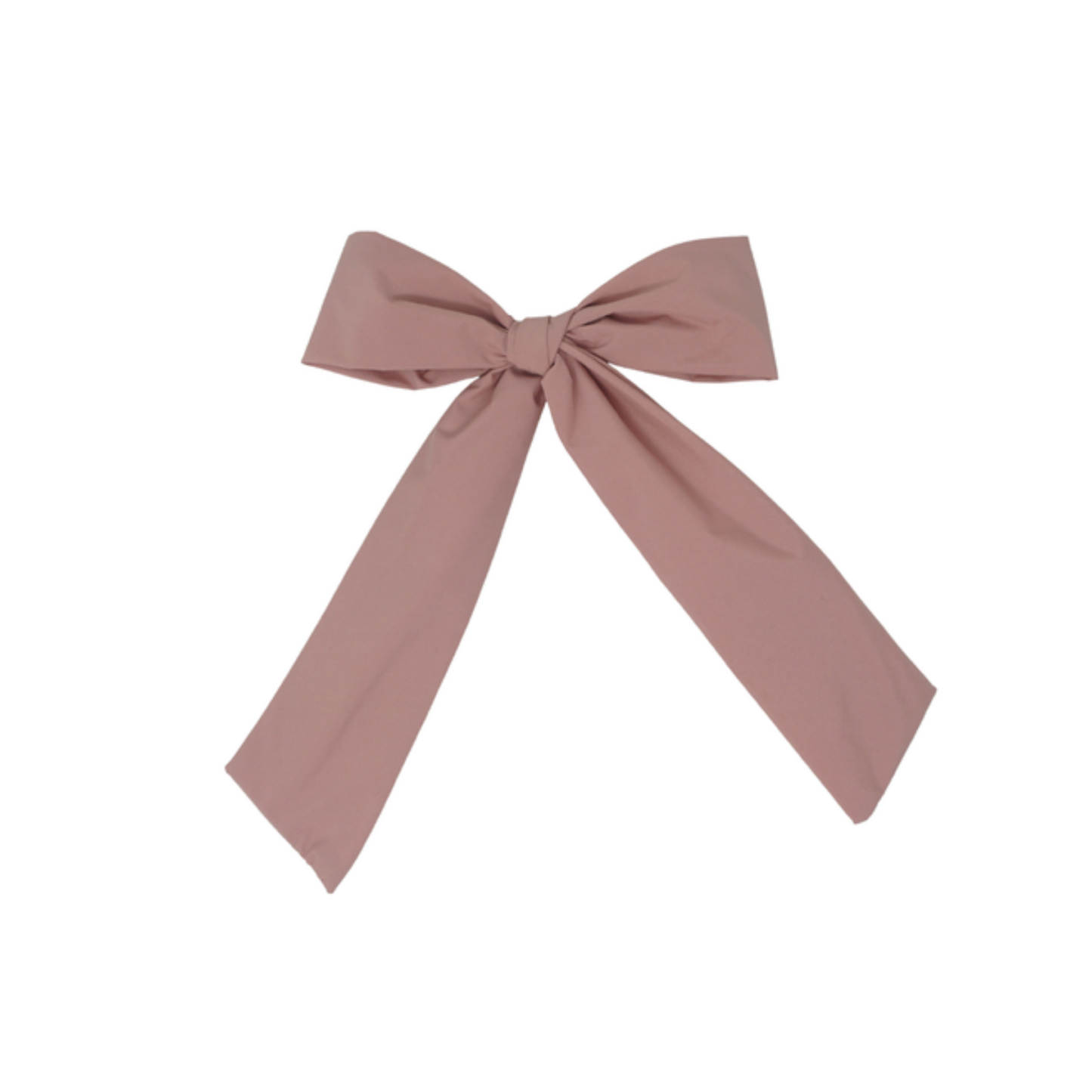 Bandeau Mauve Pink Taffeta Collection Classic Large Bow Clip