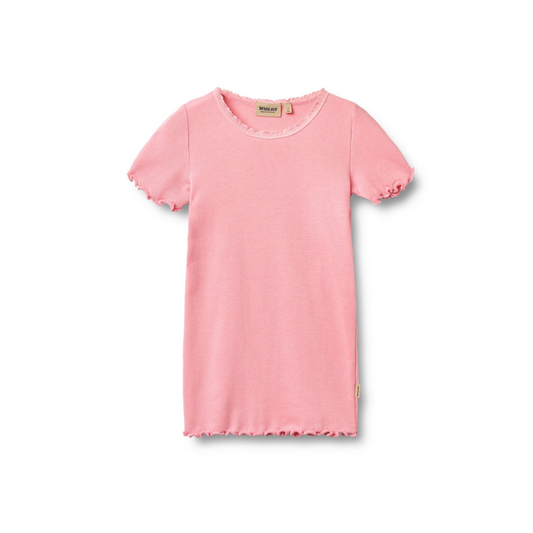 Wheat Bubblegum Rib T-Shirt Short Sleeve Katie